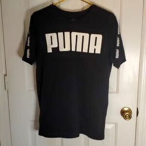 PUMA Power Rebel Logo Tee Short Sleeve Unisex